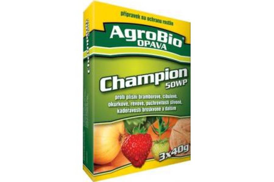 AGRO BIO Champion 50 WG Plíseň STOP 3x20 g obrázek