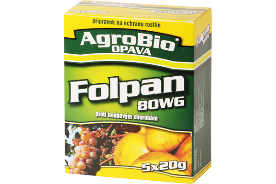AgroBio Folpan 80 WG 5x20 g obrázek