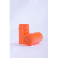 Termokapsle 28,5-30,8x55 mm oranžová matná 1013, oranžový top