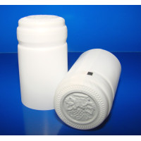 Termokapsle 28,5-30,8x60 mm bílá 101, bílý top