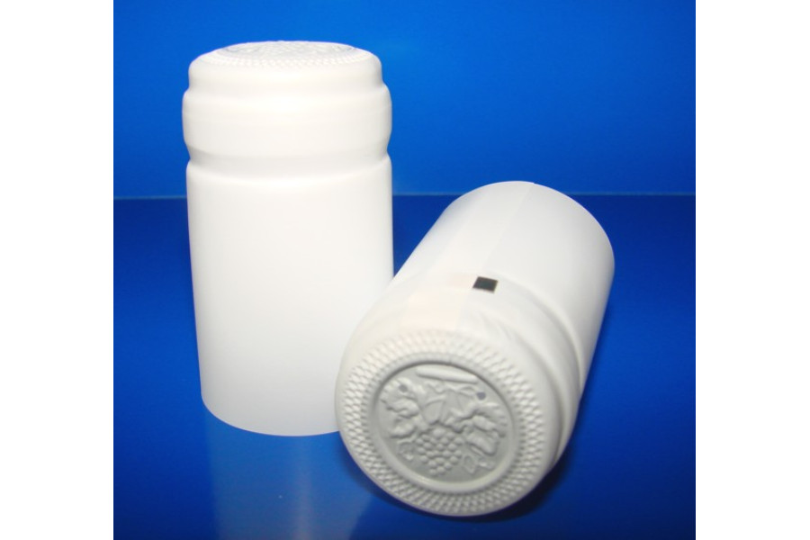 Termokapsle 28,5-30,8x55 mm bílá 101, bílý top obrázek