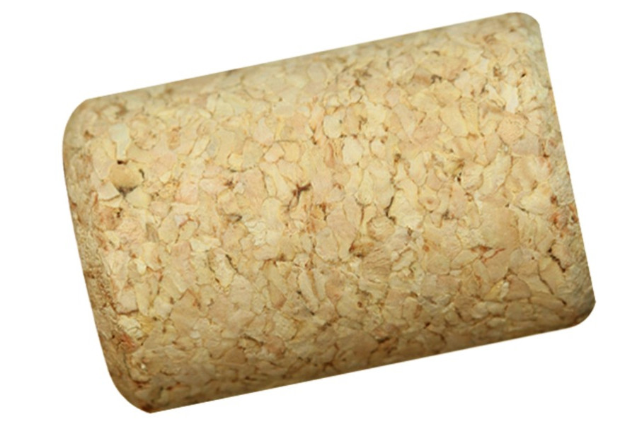 Aglomerovaný korek 38x23 mm lepený Unicor, potisk hrozen obrázek