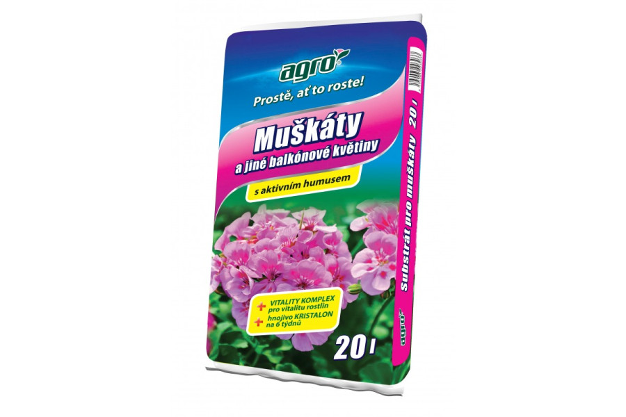 AGRO Substrát pro muškáty  obrázek