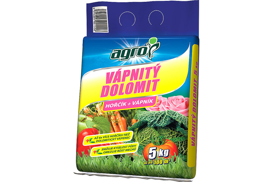 Agro Vápnitý dolomit 5 kg obrázek