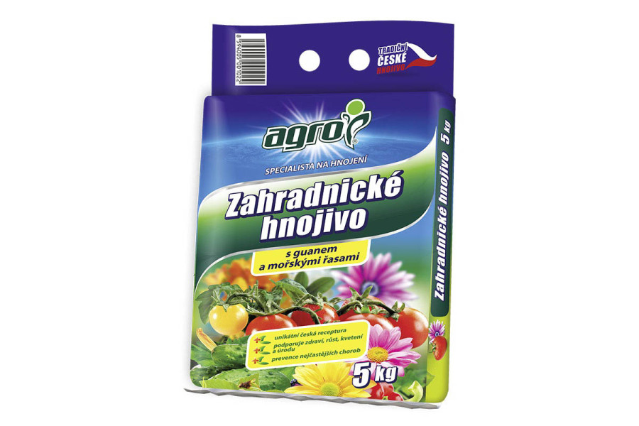 AGRO Zahradnické hnojivo 5 kg obrázek