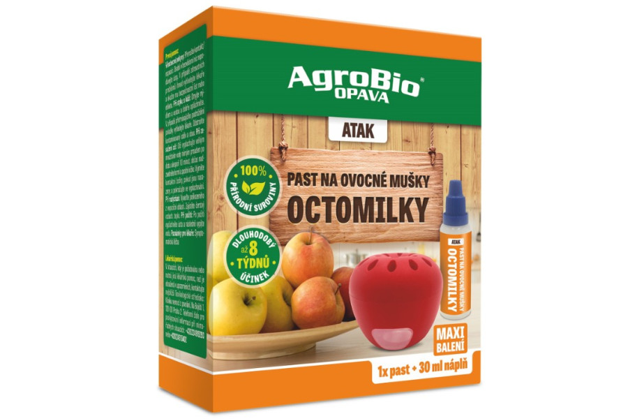AgroBio Atak - past na ovocné mušky - octomilky obrázek