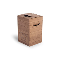 Bag-in-box 5l - karton potisk dřeva + plast. ucho