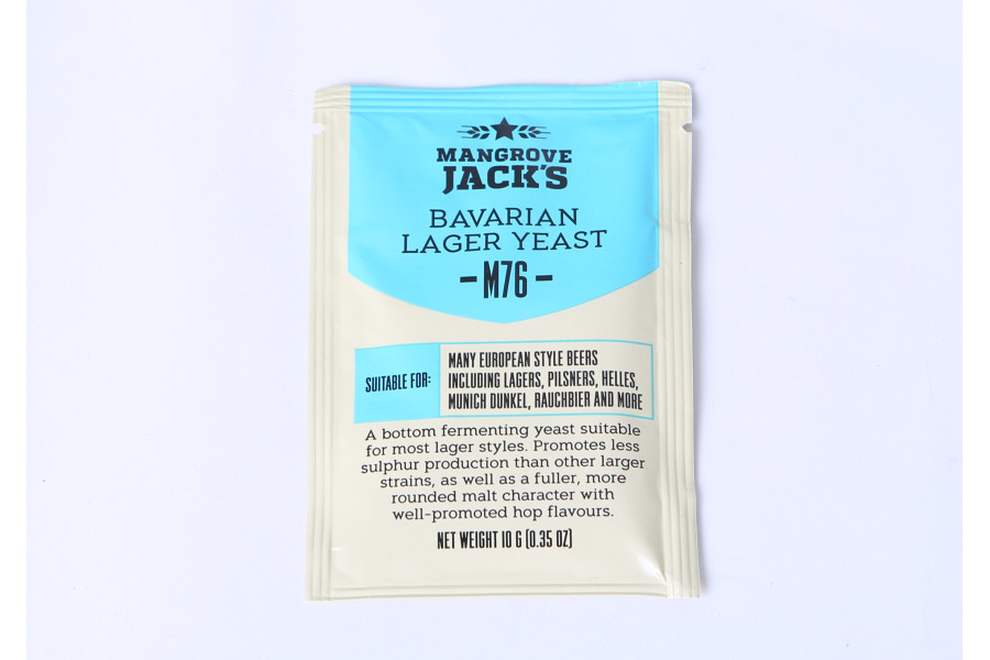 Bavarian Lager M76 Yeast 10 g (Mangrove Jack's) obrázek