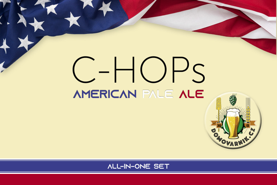 Set pro vaření piva - recept C-HOPs American Pale Ale obrázek