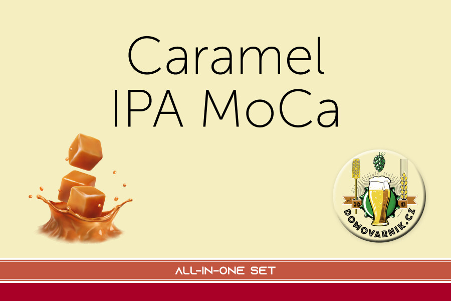 Set pro vaření piva - recept Caramel IPA MoCa obrázek