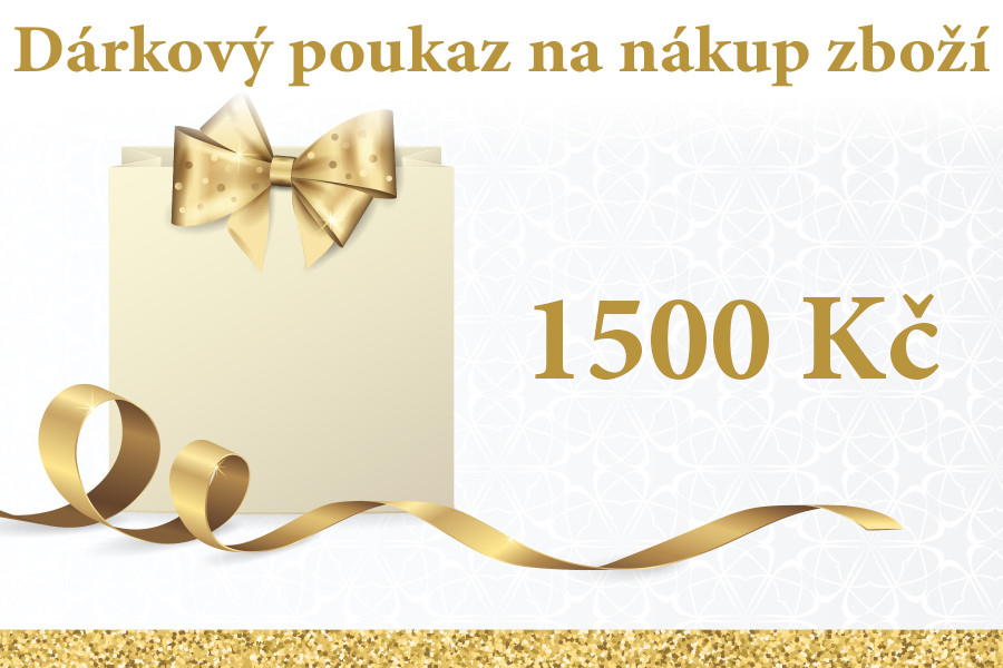 Dárkový poukaz 1500 Kč obrázek