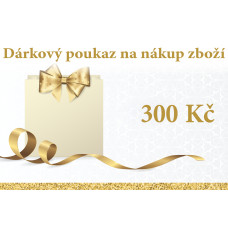 Dárkový poukaz 300 Kč