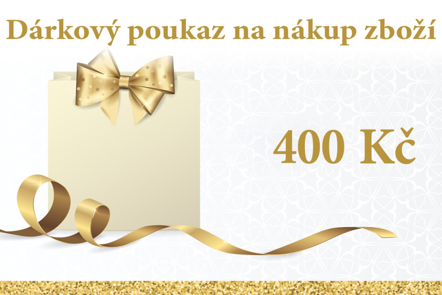 Dárkový poukaz 400 Kč obrázek
