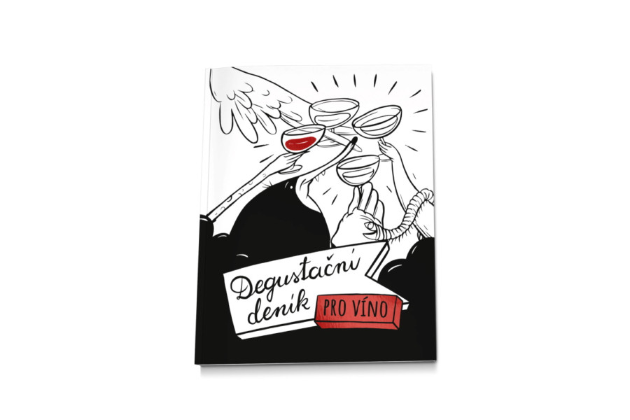 Kniha - Kapesní degustační deník pro víno obrázek