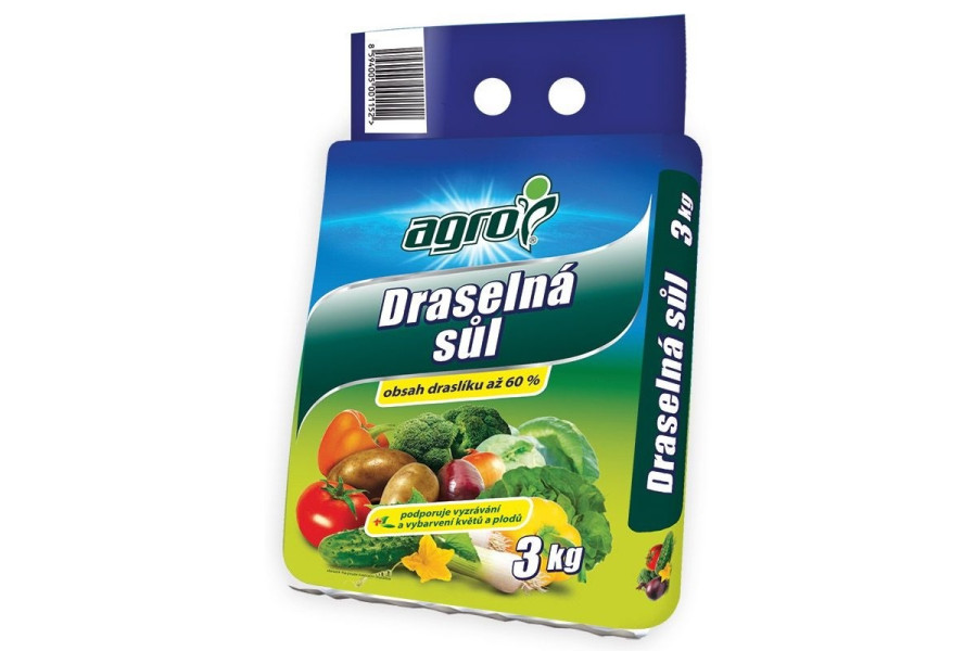 AGRO Draselná sůl 3 kg obrázek
