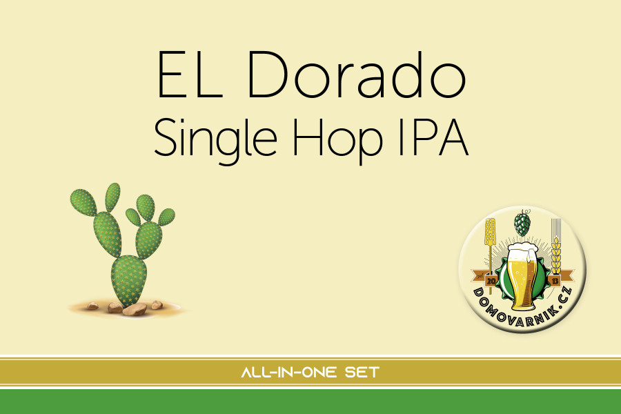 Set pro vaření piva - recept EL Dorado Single Hop IPA obrázek