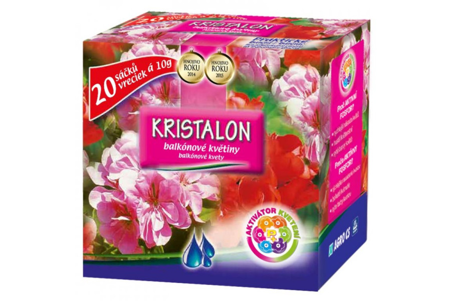 Kristalon pro balkónové květiny 20x10g obrázek