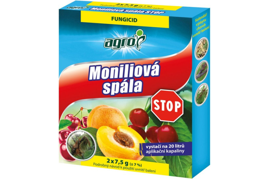 AGRO Moniliová spála STOP 2 x 7,5 g obrázek