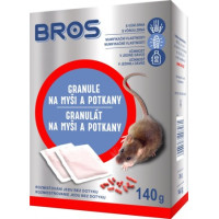 Návnada granule na myši 140g BROS