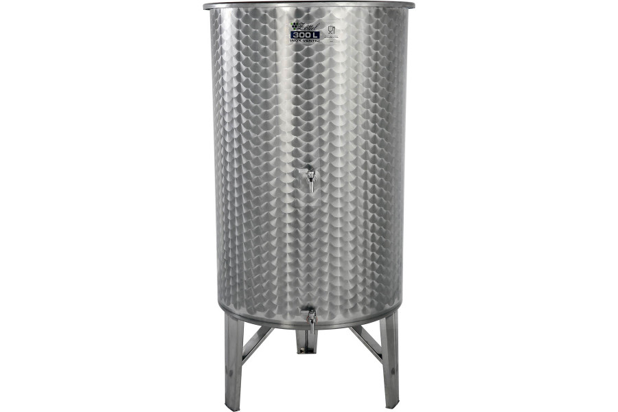 Nerezová nádoba 380 l/ 2 ventily obrázek
