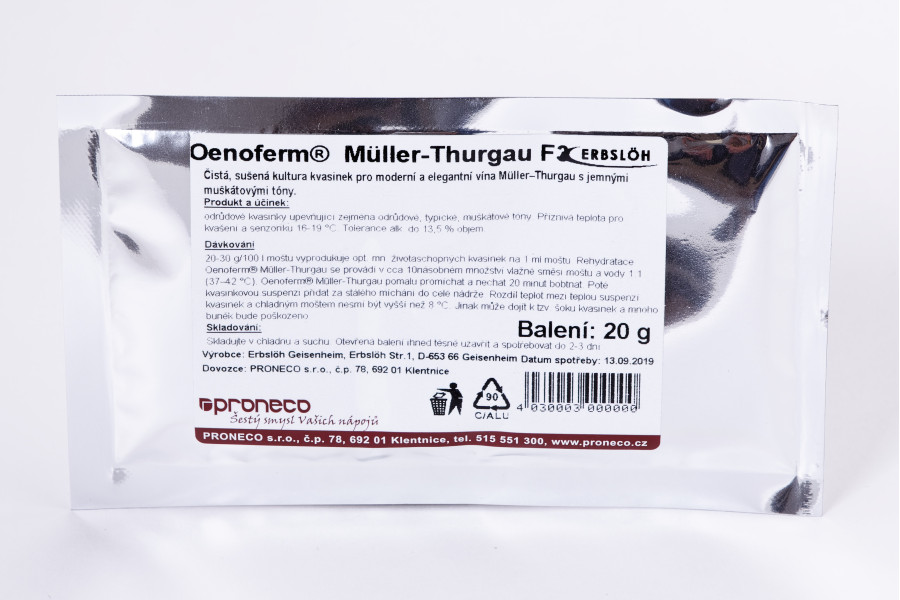Oenoferm® Müller Thurgau - DOPRODEJ obrázek