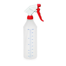 Postřikovač se stupnicí 900 ml červený 3 prsty