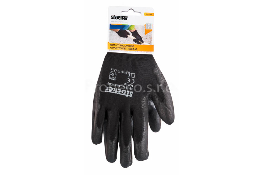 STOCKER rukavice pánské černé 8/S 21060 obrázek