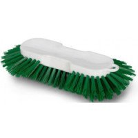 Kartáč ruční rýžový zelený medium, délka 28,5 cm