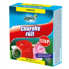 AGRO Choroby růží STOP 3x1 g