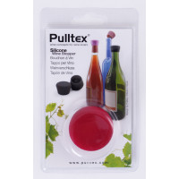 Pulltex uzávěr silikon wine (107.793) sada 2 ks