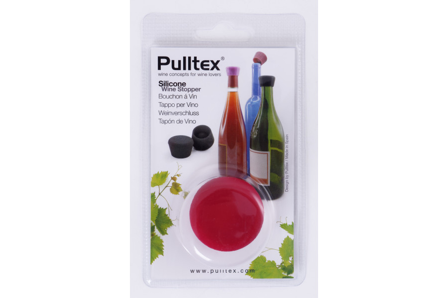 Pulltex uzávěr silikon wine (107.793) sada 2 ks obrázek