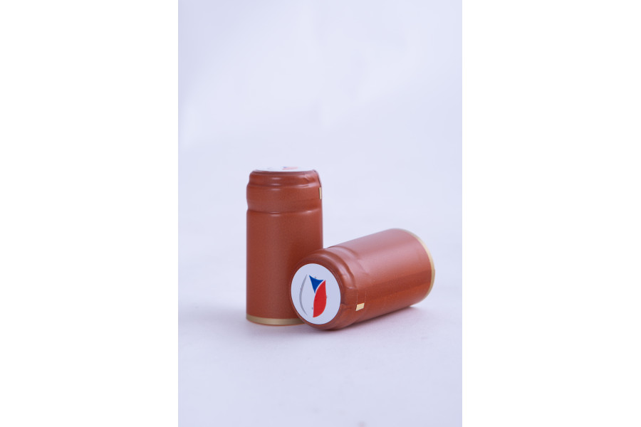 Termokapsle 28,5-30,8/5x60 mm skořicová, CZ top - DOPRODEJ obrázek