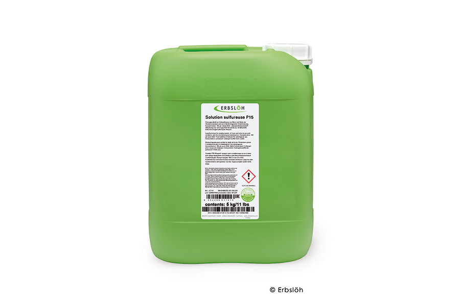 Tekutá síra Solution sulfureuse P 15 obrázek