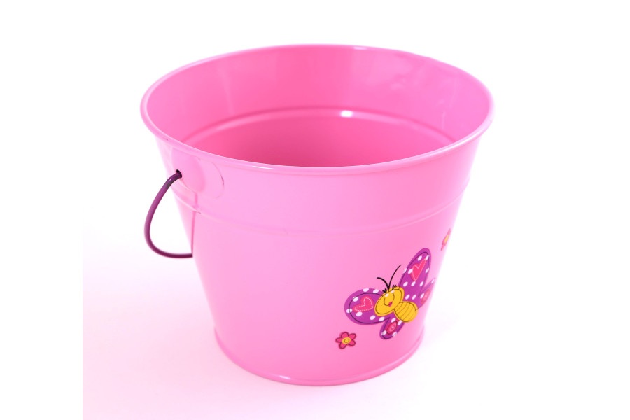 STOCKER kyblík dětský růžový kov 4913 obrázek