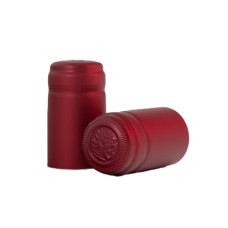 Termokapsle 28,5-30,8x55 mm červená 4011, červený top