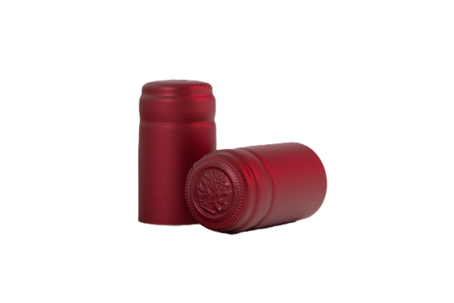 Termokapsle 28,5-30,8x55 mm červená 4011, červený top obrázek