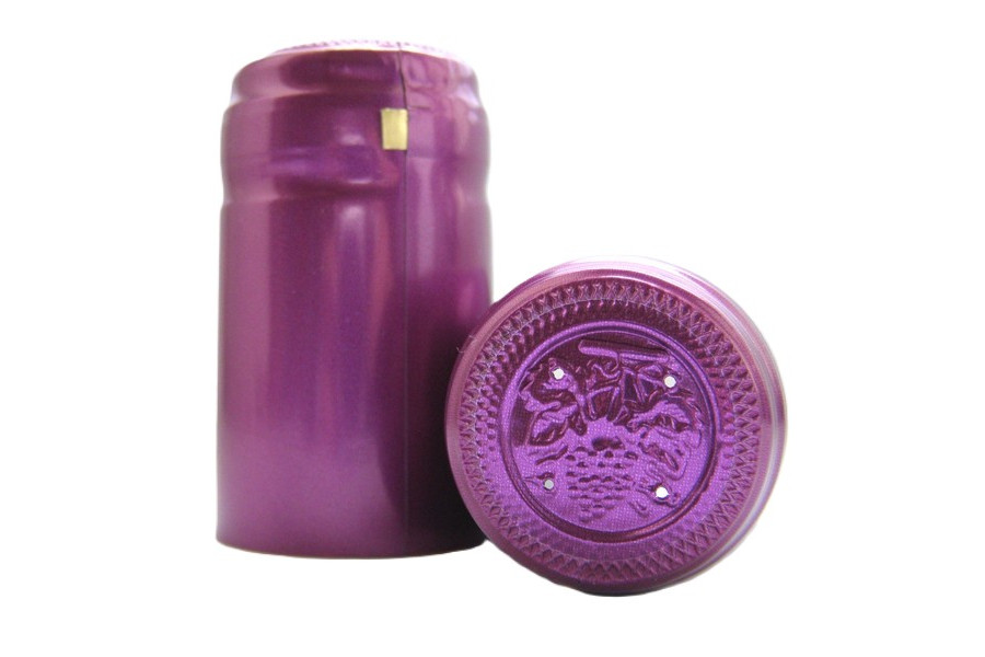 Termokapsle 28,5-30,8x55 mm fialová 3011, fialový top obrázek